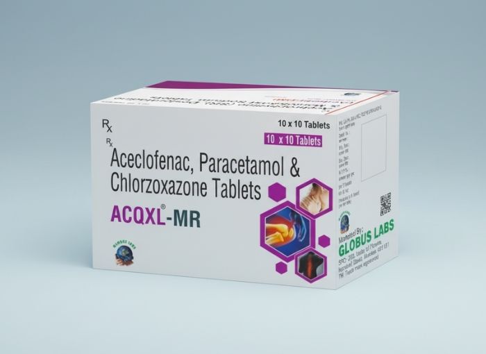Aceclofenac, Paracetamol & Chlorzoxazone Tablets