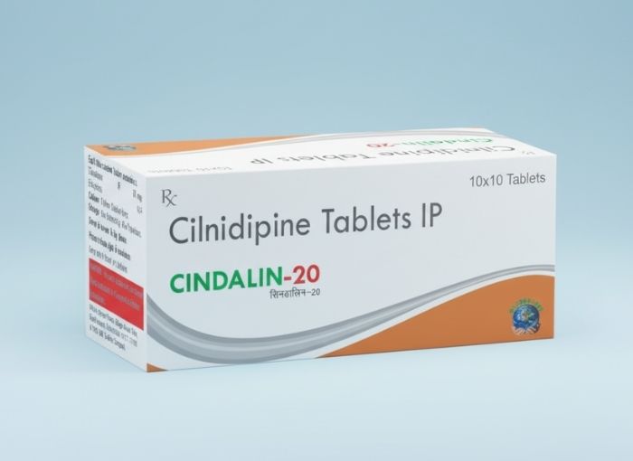 Cilnidipine IP 20 mg Tablets
