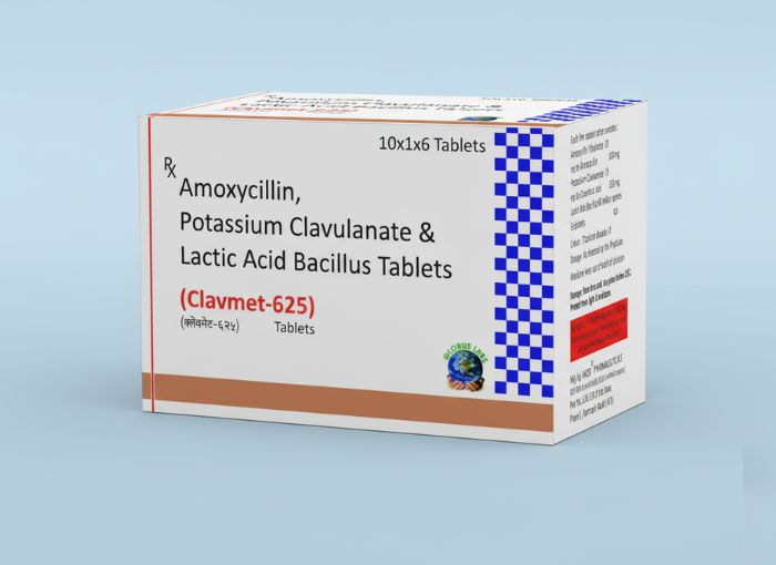 Amoxycillin, Potassium Clavulanate & Lactic Acid Bacillus Tablets