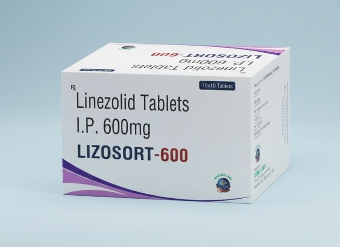 Linezolid IP 600 mg Tablets