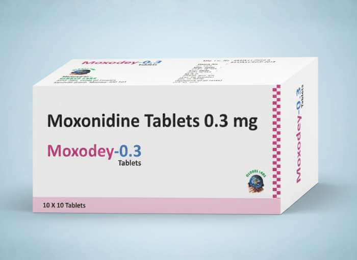 Moxonidine 0.3 mg Tablets