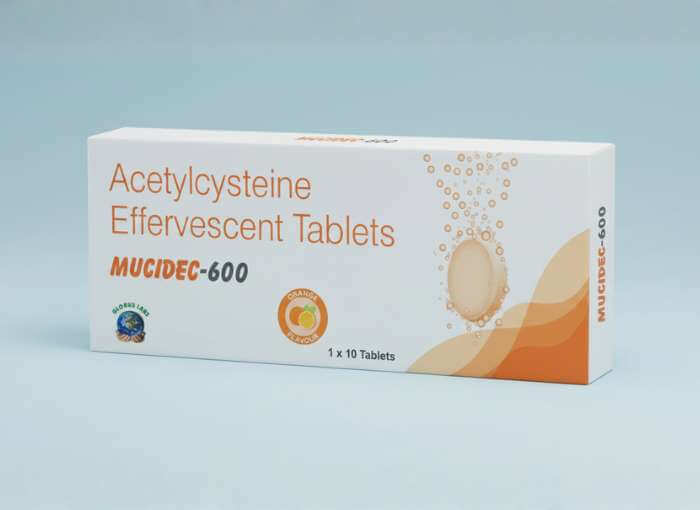 Acetylcysteine Effervescent 600 mg Tablets