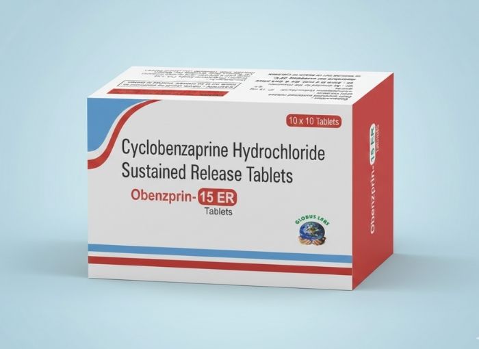 Cyclobenzaprine Hydrochloride Sustained Release Tablets