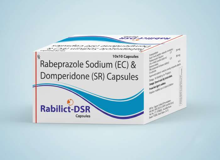 Rabeprazole Sodium (EC) & Domperidone (SR) Capsules