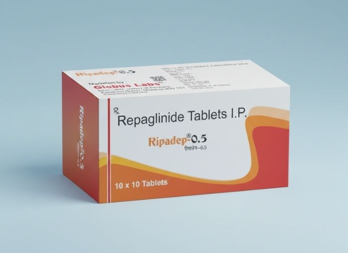 Repaglinide IP 0.5 Mg Tablets