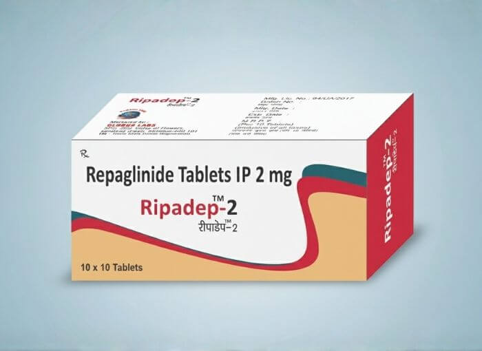 Repaglinide IP 2 mg Tablets