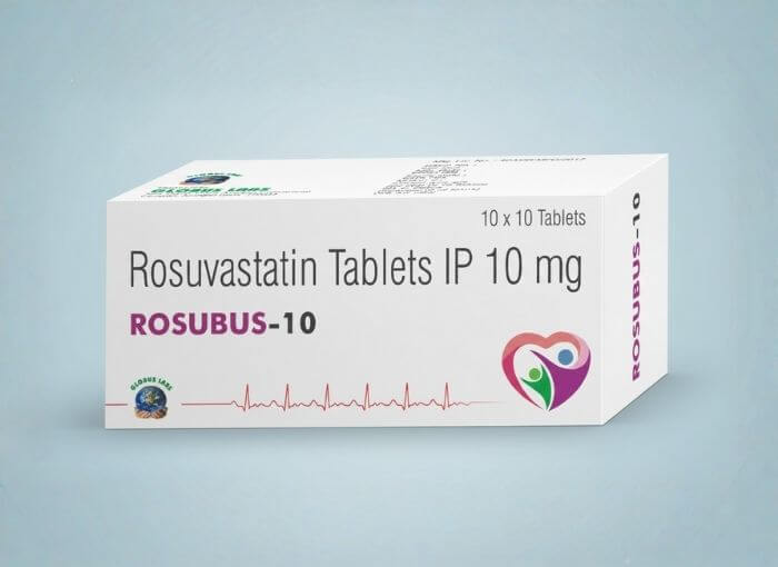 Rosuvastatin IP 10 mg Tablets