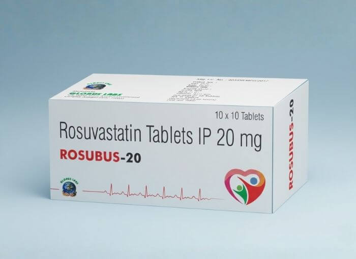 Rosuvastatin IP 20 mg Tablets