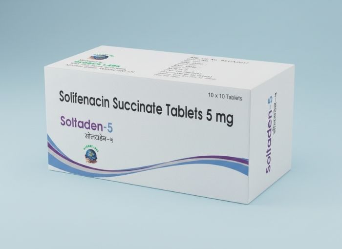 Solifenacin Succinate 5 mg Tablets