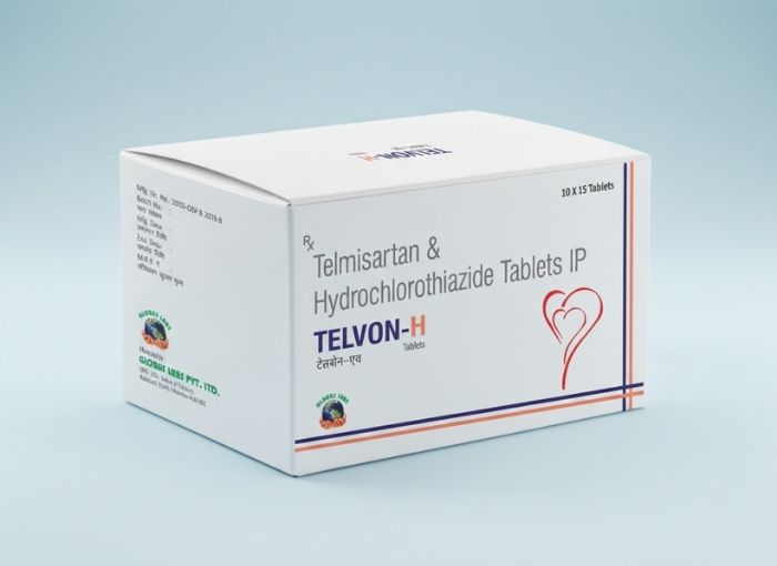 Telmisartan 40 mg & Hydrochlorothiazide IP 12.50 mg Tablets