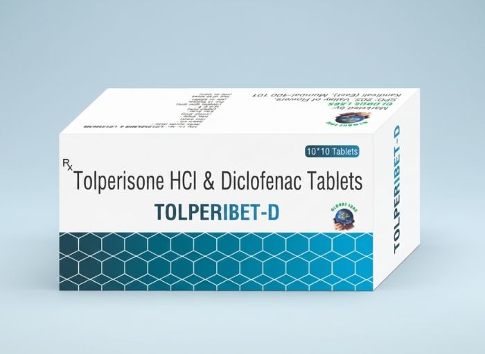 Tolperisone HCl & Diclofenac Tablets