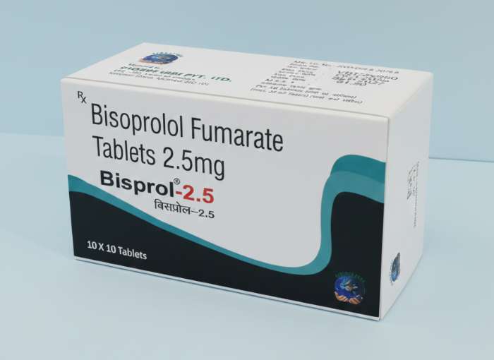 Bisoprolol Tablets IP 2.5 mg