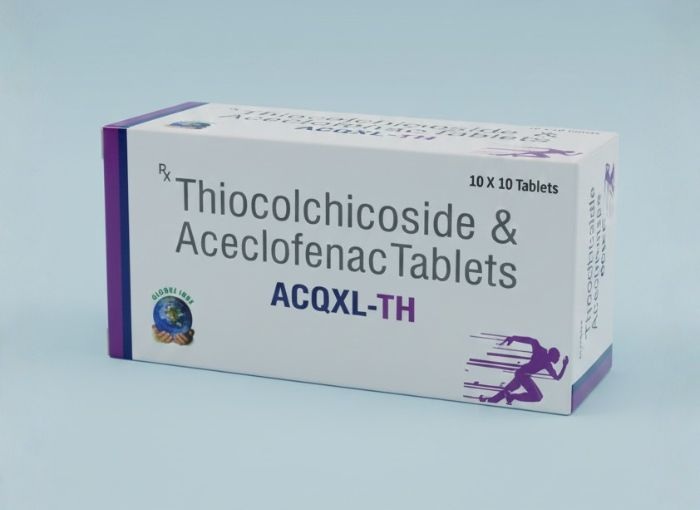 Thiocolchicoside & Aceclofenac Tablets