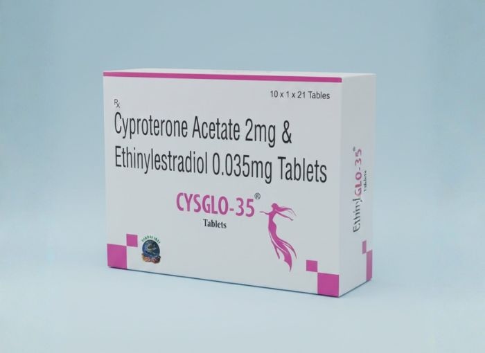 Cyproterone Acetate 2 mg & Ethinylestradiol 0.035 mg Tablets