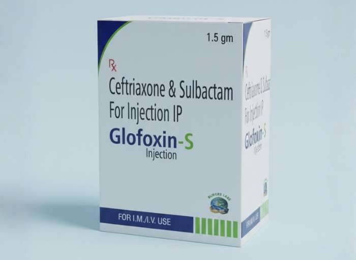 Ceftriaxone 1 g & Sulbactam 0.5 g Injection