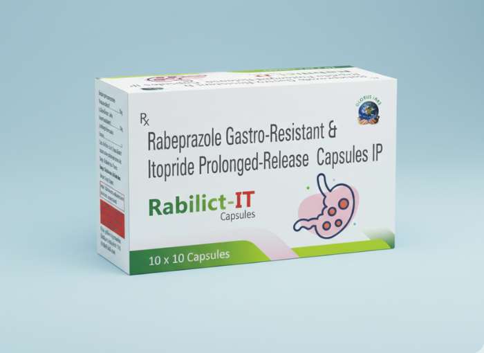 Rabeprazole 20 mg & Itopride 15 mg Capsules