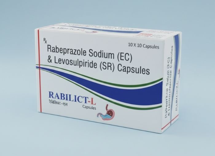 Rabeprazole Sodium & Levosulpiride (SR) Capsules